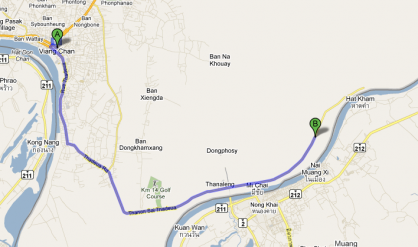 Direction to the buddha park
